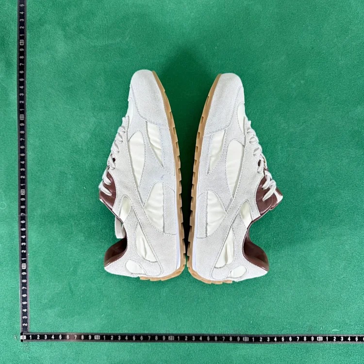 Customized models will be shipped within 3-7 days) TT2 calfskin round toe lace-up low-cut lifestyle shoes