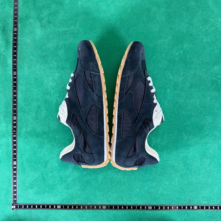 Customized models will be shipped within 3-7 days) TT2 calfskin round toe lace-up low-cut lifestyle shoes