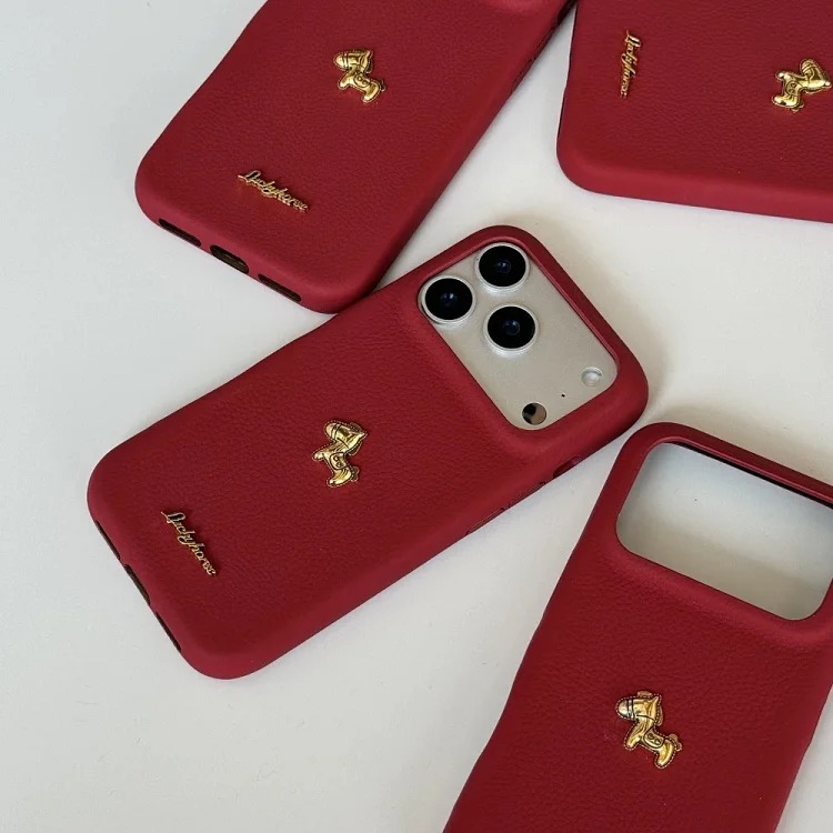 Premium Fall Winter Gold Phone Case
