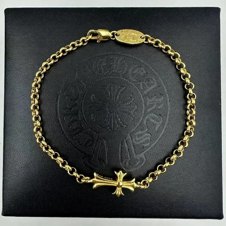 Chrome Hearts Vintage Unisex Silver Bracelet