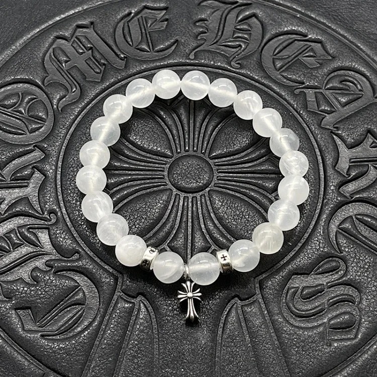 Chrome Hearts Vintage Unisex Obsidian Turquoise Bracelet