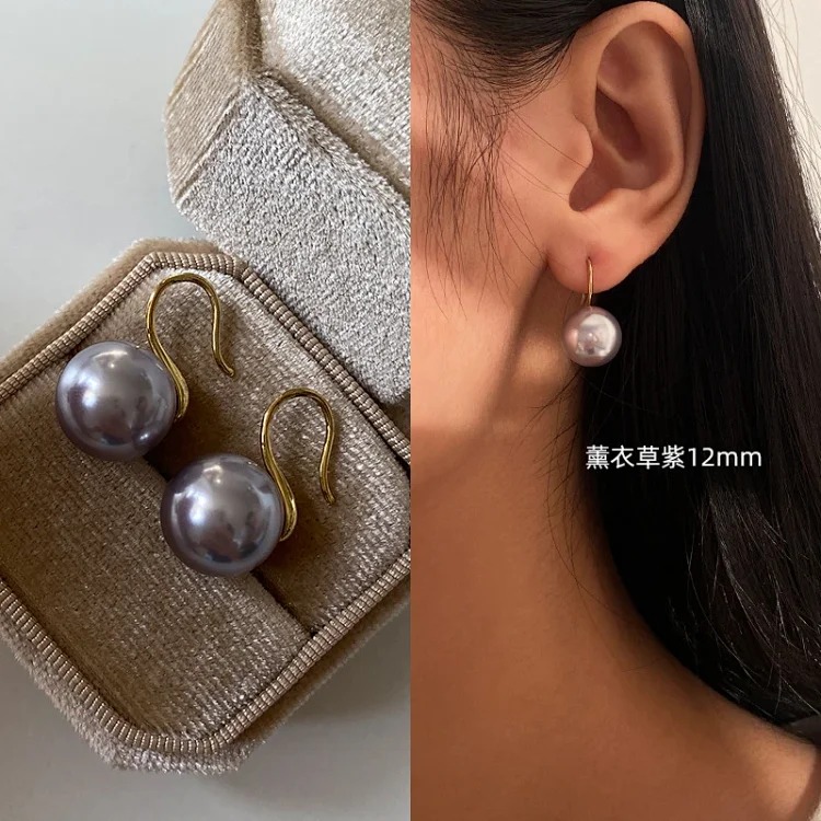 New Premium Pearl Silver Earrings