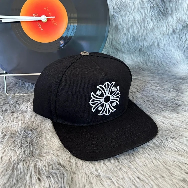 Chrome Hearts Versatile Casual Embroidered Printed Baseball Cap