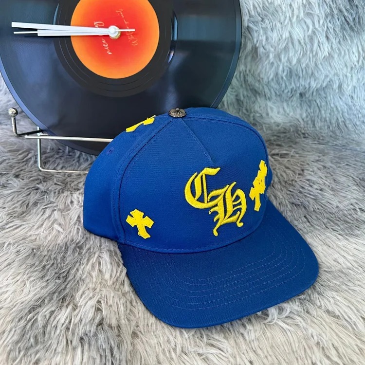 Chrome Hearts Versatile Casual Embroidered Printed Baseball Cap