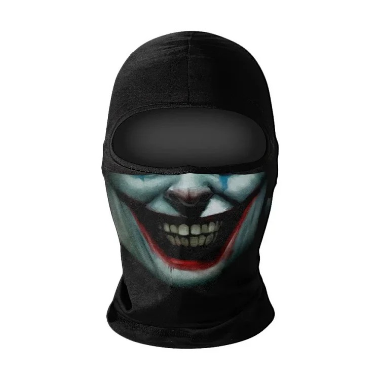 Headgear motorcycle sun protection motorcycle ice silk windproof skull mask for men and women breathable and sweat-wicking full face neck scarf hood
