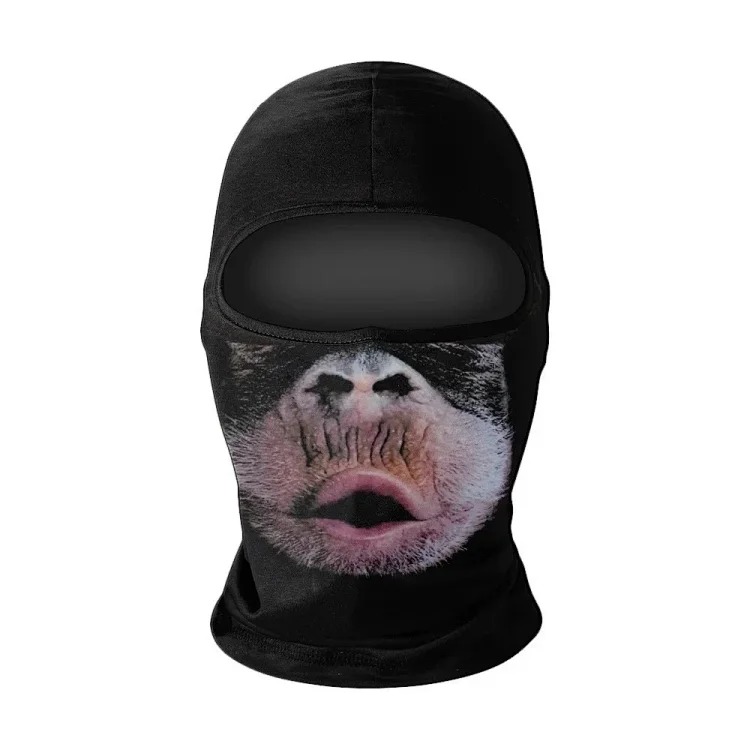 Headgear motorcycle sun protection motorcycle ice silk windproof skull mask for men and women breathable and sweat-wicking full face neck scarf hood