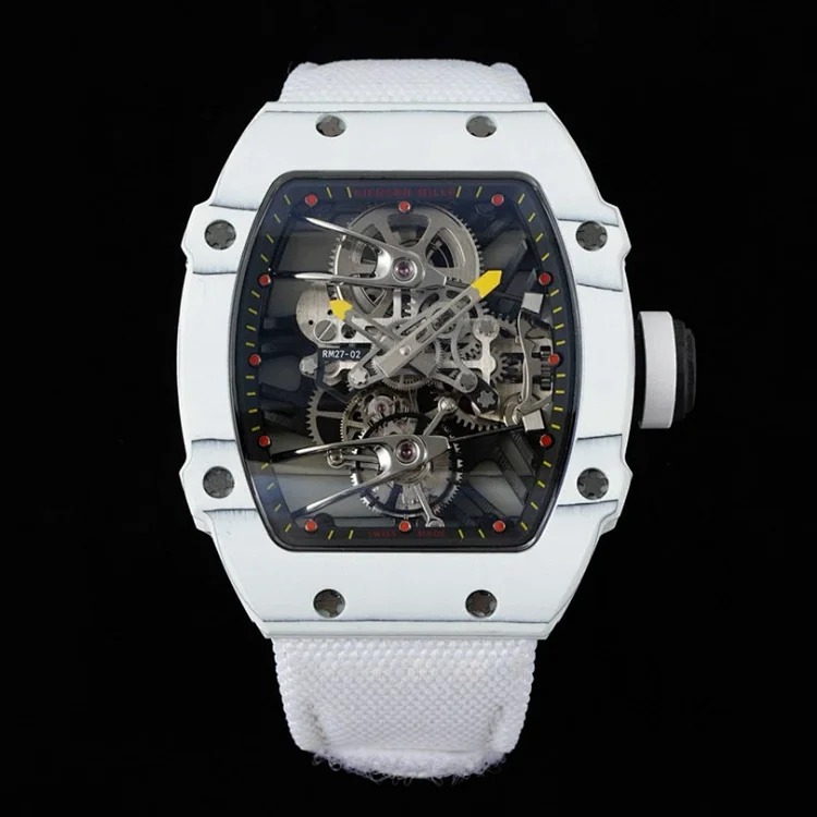 The new RM 27-02 is a sports tourbillon watch specially designed for tennis players by 〖RICHARD MILLE〗