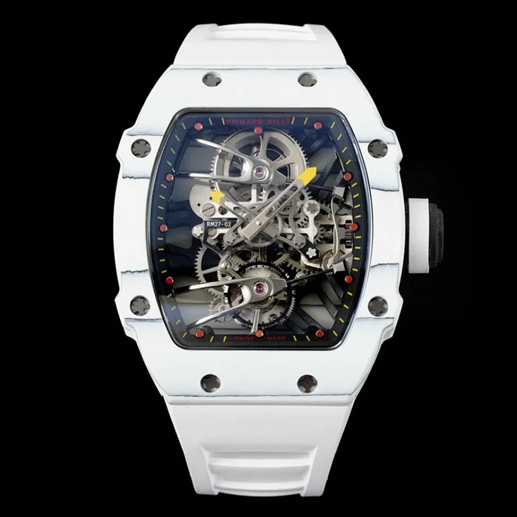 The new RM 27-02 is a sports tourbillon watch specially designed for tennis players by 〖RICHARD MILLE〗