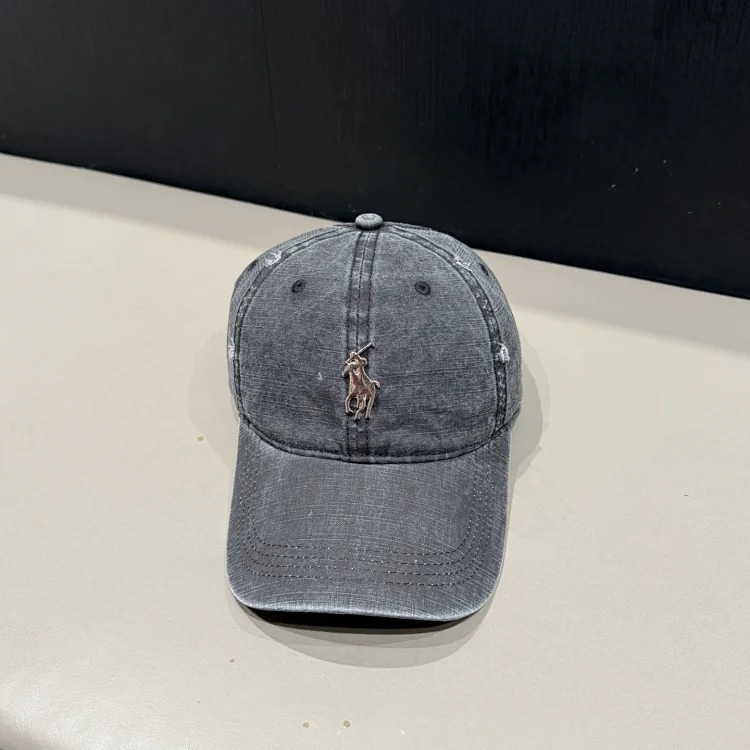 Spring and summer new hats women's personalized baseball caps with holes, large head circumference, cotton peaked caps, sun protection hats