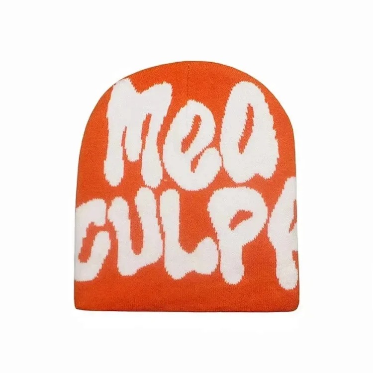 Autumn and winter fashionable knitted hat 02