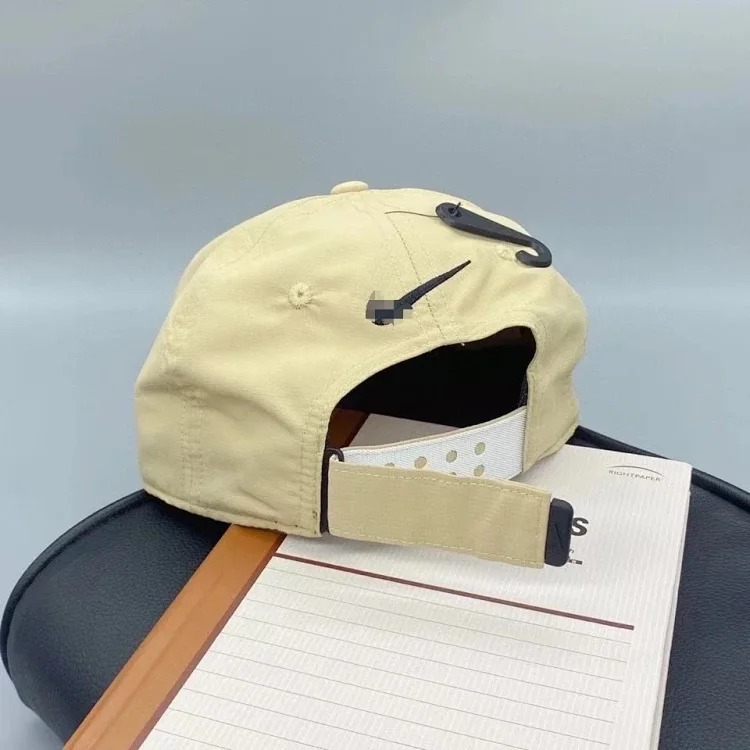 NIKE baseball cap men's elastic hat spring and summer outdoor quick-drying breathable sports peaked cap sunshade casual hat