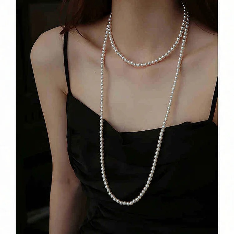 Premium Fall Winter Pearl Necklace