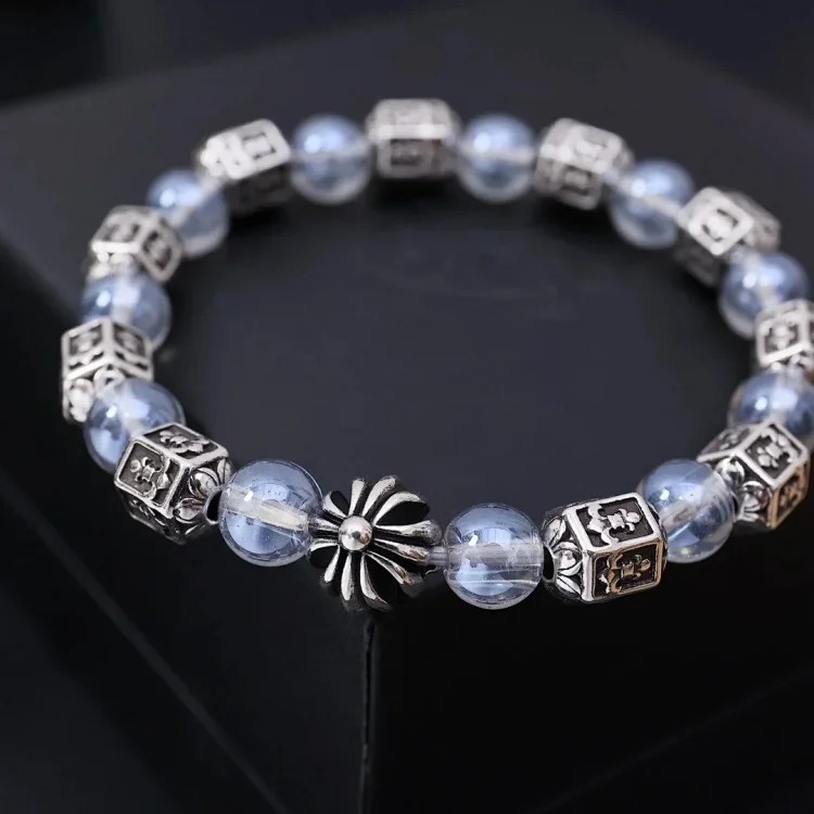 Chr Ome Hea Rts Bracelets