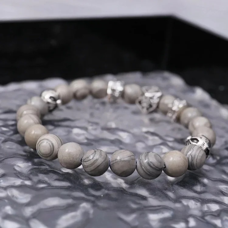 Chr Ome Hea Rts Bracelets