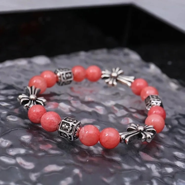Chr Ome Hea Rts Bracelets