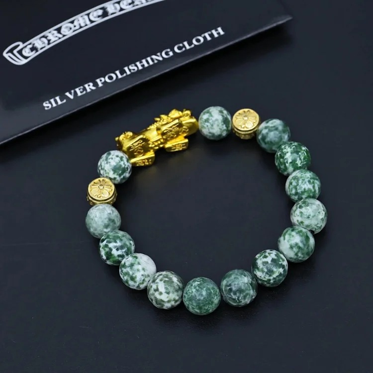 Chr Ome Hea Rts Bracelets