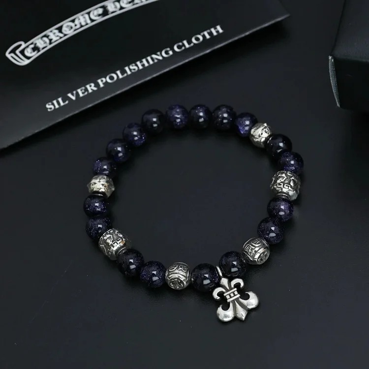Chr Ome Hea Rts Bracelets